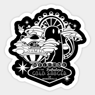 Final Fantasy XIV Manderville Gold Saucer Sticker